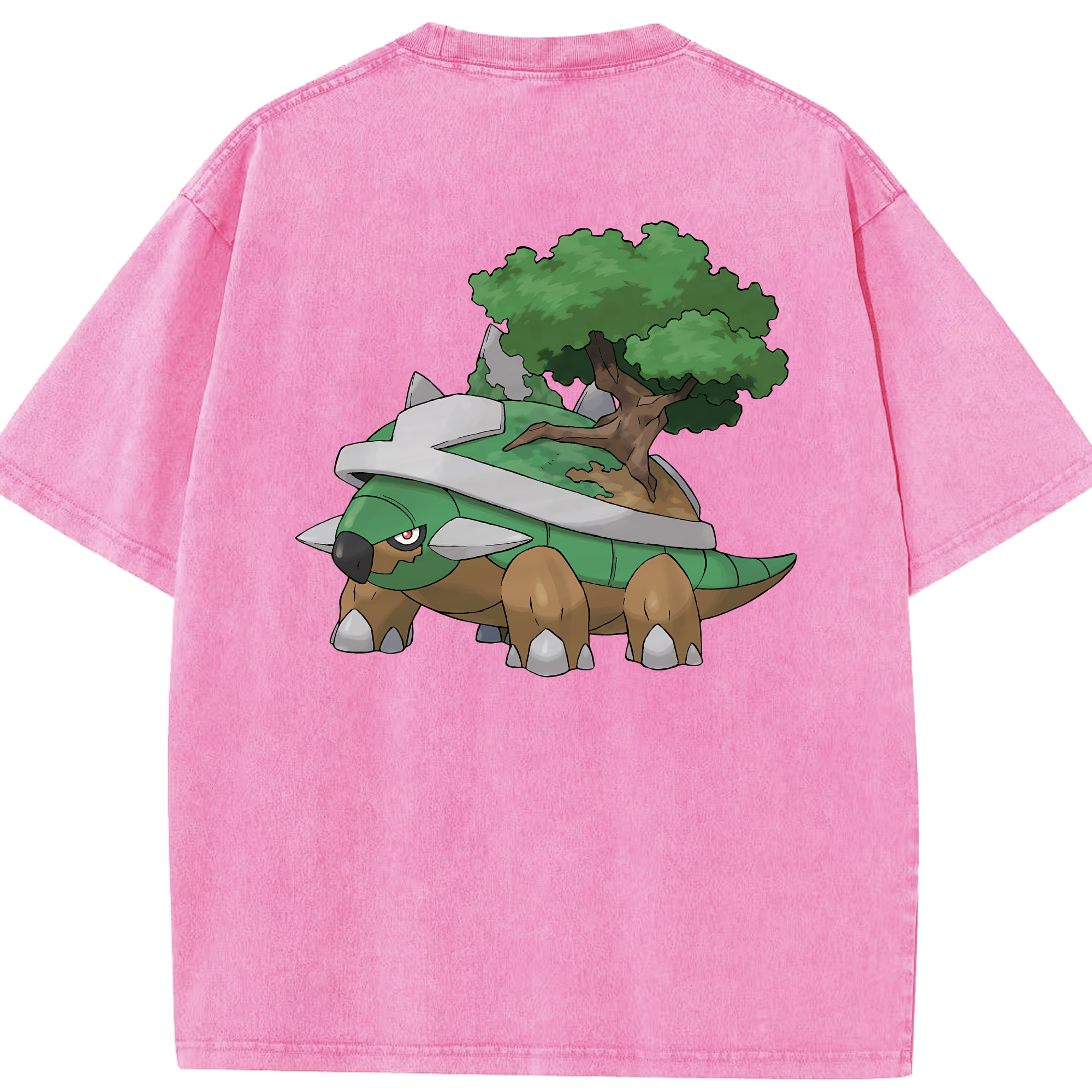 （画像用） ポケットモンスター Pokémon 綿100% ヴィンテージ風 半袖Tシャツ（背面プリント）